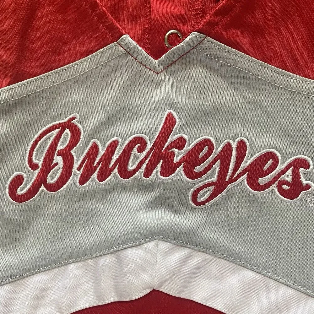 Ohio State Buckeyes Toddler 18 Girl Month Football Cheerleader Outfit Dress OSU